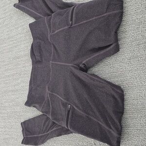 Athleta Chocolate Heather Legging